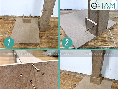 [ORDER 5-7 ngày] Cây thông Noel kệ gỗ bán nguyệt 5 tầng áp tường cao 175cm X-TREE-41