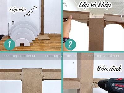 [ORDER 5-7 ngày] Cây thông Noel kệ gỗ bán nguyệt 5 tầng áp tường cao 175cm X-TREE-41