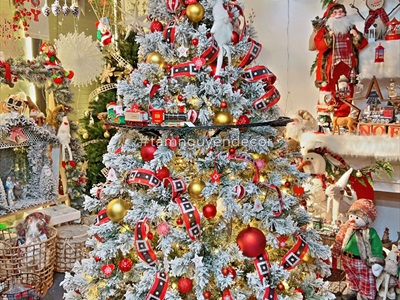 Cây thông Noel phủ tuyết A4 [Cao 1m5-4m5] X-TREE-LP-A4