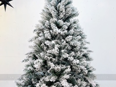 Cây thông Noel phủ tuyết A4 [Cao 1m5-4m5] X-TREE-LP-A4