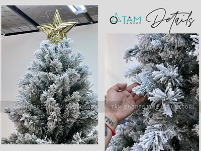 Cây thông Noel phủ tuyết A4 [Cao 1m5-4m5] X-TREE-LP-A4