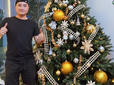 [ORDER 3-5 NGÀY] Cây thông Noel xanh lá PE 2 loại lá như thật [Cao từ 1m5-3m6] X-TREE-LP-PE2
