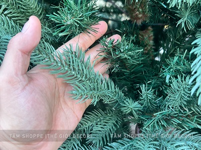 [ORDER 3-5 NGÀY] Cây thông Noel xanh lá PE 2 loại lá như thật [Cao từ 1m5-3m6] X-TREE-LP-PE2