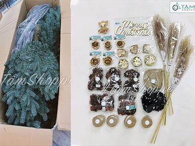 [ORDER 3-5 NGÀY] Cây thông Noel xanh lá PE 2 loại lá như thật [Cao từ 1m5-3m6] X-TREE-LP-PE2