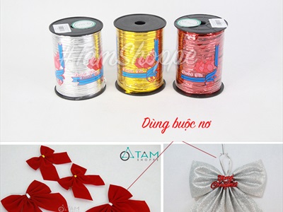 Cuộn dây kẽm màu bản dẹp dài 100m làm handmade PK-KEM-01