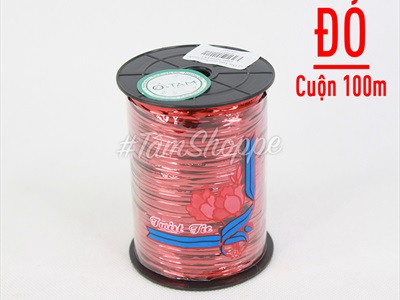 Cuộn dây kẽm màu bản dẹp dài 100m làm handmade PK-KEM-01