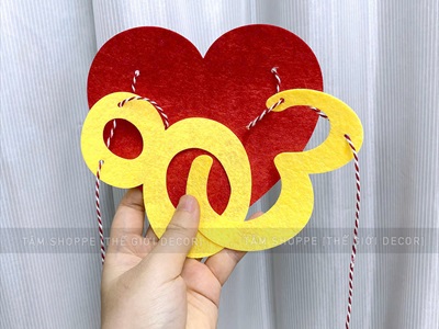 Dây banner chữ Happy Women's day 8/3 - 20/10 [Vải nỉ - Kèm dây] BANER-KHAC-01