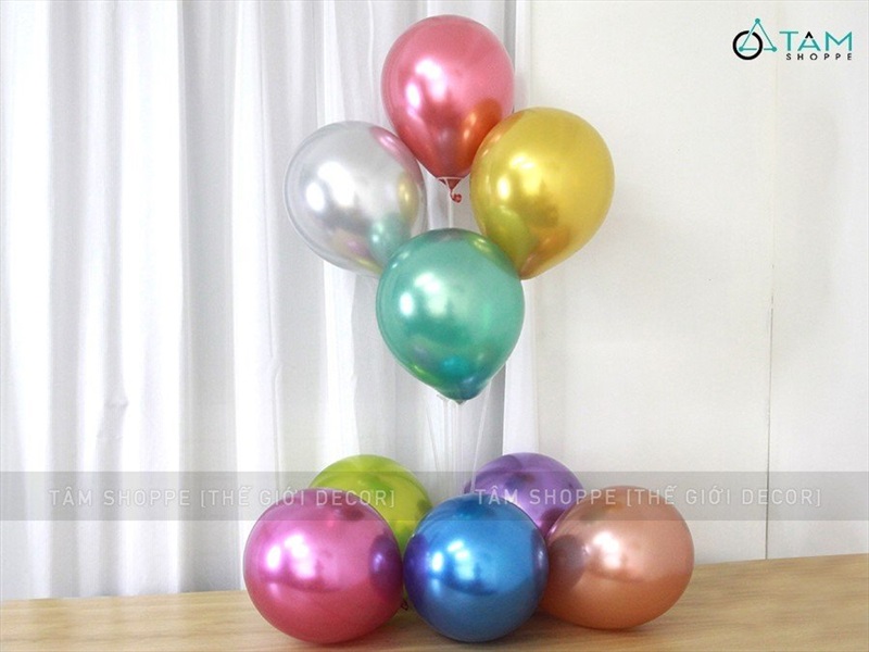 Set 10 bong bóng cao su siêu nhủ ĐK25cm BBCS-SIEUNHU