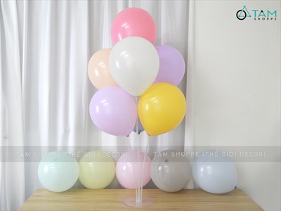 Set 10 bong bóng cao su màu Pastel ĐK25cm BBCS-PASTEL