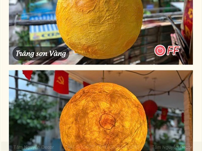 [ORDER 3-5 NGÀY] Đèn mặt trăng tròn 3D decor nhiều cỡ [Cứng cáp - Sáng đẹp] MATTRANG-01
