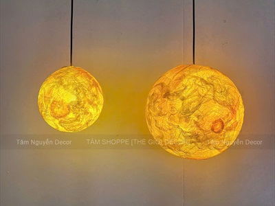 [ORDER 3-5 NGÀY] Đèn mặt trăng tròn 3D decor nhiều cỡ [Cứng cáp - Sáng đẹp] MATTRANG-01
