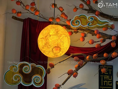 [ORDER 3-5 NGÀY] Đèn mặt trăng tròn 3D decor nhiều cỡ [Cứng cáp - Sáng đẹp] MATTRANG-01