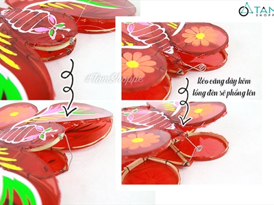 Lồng đèn thú kiếng 5 kiểu cỡ lỡ & trung 30-40cm LDEN-KIENG-06