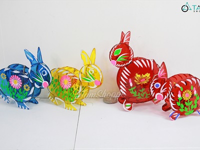 Lồng đèn thú kiếng 5 kiểu cỡ lỡ & trung 30-40cm LDEN-KIENG-06