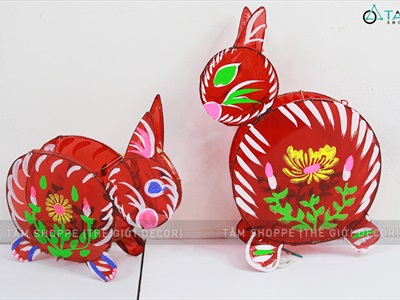 Lồng đèn thú kiếng 5 kiểu cỡ lỡ & trung 30-40cm LDEN-KIENG-06