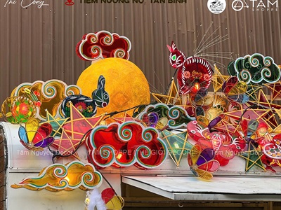 Thi công Trung thu chủ đề 