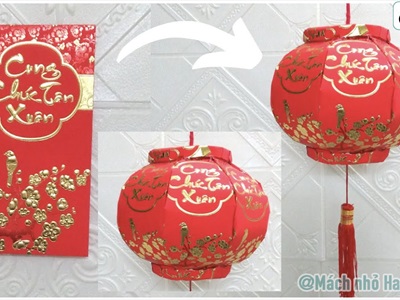 Xấp 06 bao lì xì Tết vàng đỏ ép kim mã YT2105 [Nguyên tờ tiền - Được chọn kiểu] BAOLIXI-01