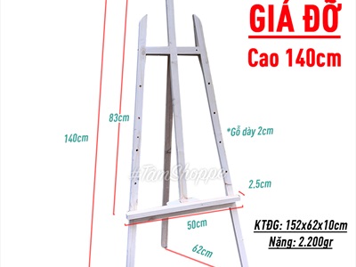 Bảng đen viết phấn Menu nhiều cỡ và giá đỡ tiện lợi [Lẻ từng món/Combo] BANGDEN-03