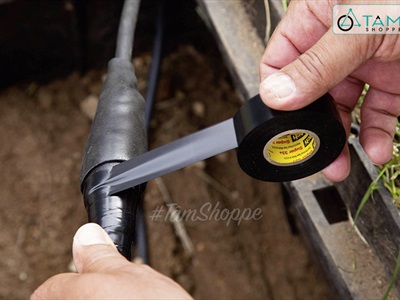 Cuộn băng keo điện nano màu đen 19m BANGKEO-01