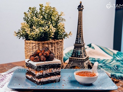 Mô hình Tháp Eiffel biểu tượng nước Pháp MHKQTG-EIFFEL-01