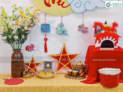 Bục đôn gỗ vuông làm đôn decor trang trí chụp hình [Bục thô - Chắc chắn] BUCDON-01