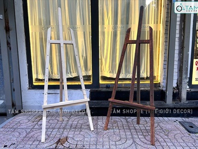 Giá đỡ khung ảnh cưới bảng đen tranh vẽ cỡ lớn 140cm GDKA-01