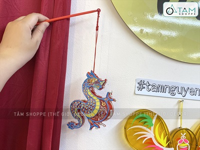 Set 05 que nhựa cầm lồng đèn QUECAM-01
