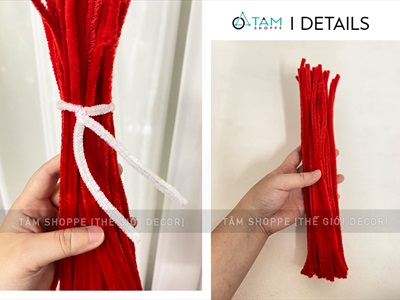 Bó 50-100 dây kẽm nhung làm handmade hàng đẹp PK-KEM-02