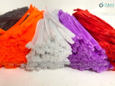 Bó 50-100 dây kẽm nhung làm handmade hàng đẹp PK-KEM-02