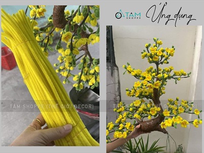 Bó 50-100 dây kẽm nhung làm handmade hàng đẹp PK-KEM-02