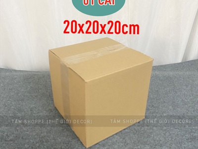Hộp giấy carton làm hộp quà giáng sinh [Cứng cáp - nhiều cỡ] HOPDUNGQUA-02