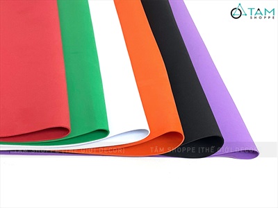Tấm mút xốp bitis 2ly làm đồ thủ công 50x80cm PK-MUT-01