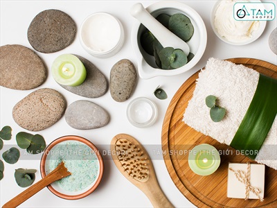 Viên đá cuội tự nhiên Decor - chặn giấy - kỳ lưng SOIDA-01