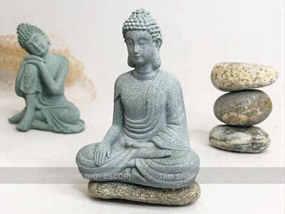 Viên đá cuội tự nhiên Decor - chặn giấy - kỳ lưng SOIDA-01